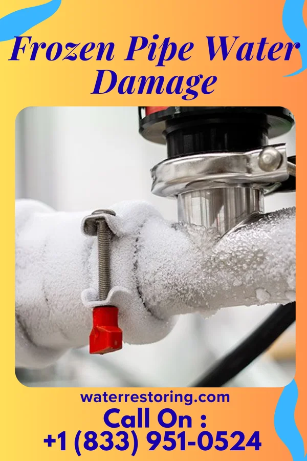 Frozen Pipe Water Damage in South Whitley, IN